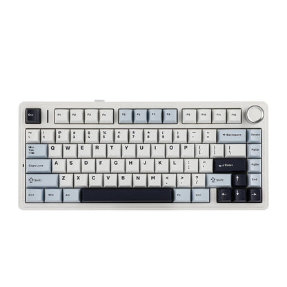 EPOMAKER X AULA F75 75% ANSI Hot-Swap Gasket Bluetooth 5.0/2.4G Wireless/Wired Mechanical Keyboard PBT Keycaps for Mac/Win
