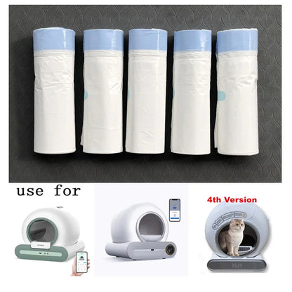 Cat Litter Box Liners — Easy Pull-and-Tie Bags
