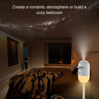 Galaxy Star Projector — Ambient Night Light