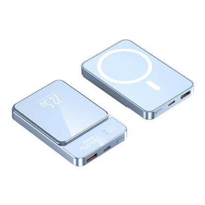 10000mAh Magnetic Power Bank 20W Wireless Powerbank Slim Portable Battery Charger for MagSafe iPhone 17 16 15 Samsung 24 23