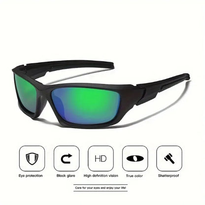 1/3pcs Advanced Cool Fantasy Surround Fashion Glasses,Men's and Women's Outdoor Sports,Cycling,Fishing,Hiking Sunglasses