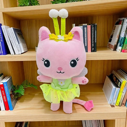 9 new Stlyes Gabby Dollhouse Plush Toy Mercat Cartoon Stuffed Animals Mermaid Cat Plushie Doll Kids Birthday Christams Gifts