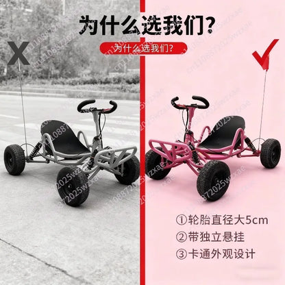 High-Performance Drift Go Kart — All-Terrain Fun