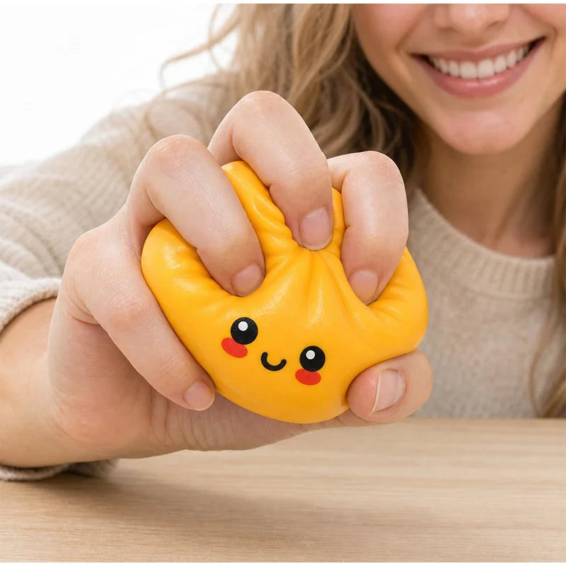 Halloween Bun Squeezing Toy Hidden Version Ghost Dumpling Squishy Mystery Box Soft Elastic Squeeze Sensory Fidget Anxiety Relief