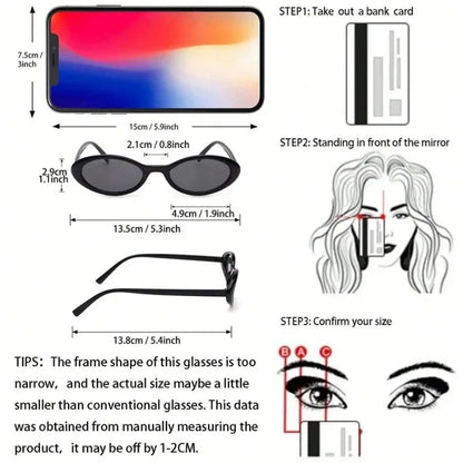 Sexy Small Oval Women's Sunglasses New Fashion Leopard Brown Sun Glasses Female Retro Colorful Shade UV400 Eyeglass
