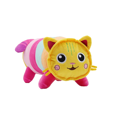 HOT Gabby Dollhouse Plush Toy Mercat Cartoon Stuffed Animals Smiling Cat Racing Car Cat Hug Gaby Girl Dolls Kids Birthday Gifts-