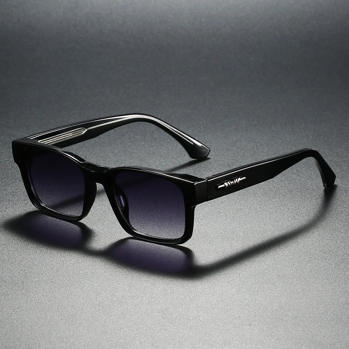 Quality Men Square Polarized Sunglasses Men Metal Core Sun Glasses Travel Hiking Beach Fishing Eyewear UV400 Gafas De Sol