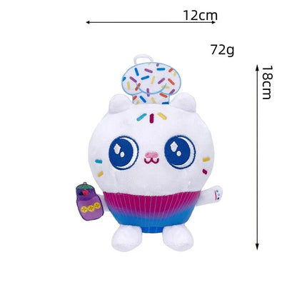 New Gabby Dollhouse Plush Mercat Pandy Paws Mermaid Kitty Fairy Catrat Cakey Car Cat Baby Box Plushie Stuffed Doll Fans Kid Gift