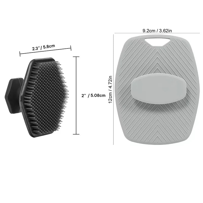 Silicone Face Scrubber for Men and Women Facial Cleansing Brush Silicone Face Wash Brush Manual Cleansing Skin Care Face Brushes