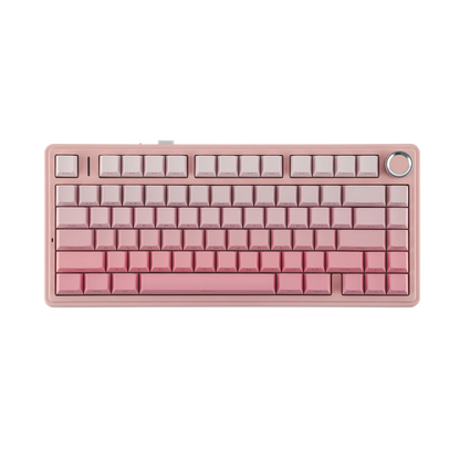 EPOMAKER X AULA F75 75% ANSI Hot-Swap Gasket Bluetooth 5.0/2.4G Wireless/Wired Mechanical Keyboard PBT Keycaps for Mac/Win