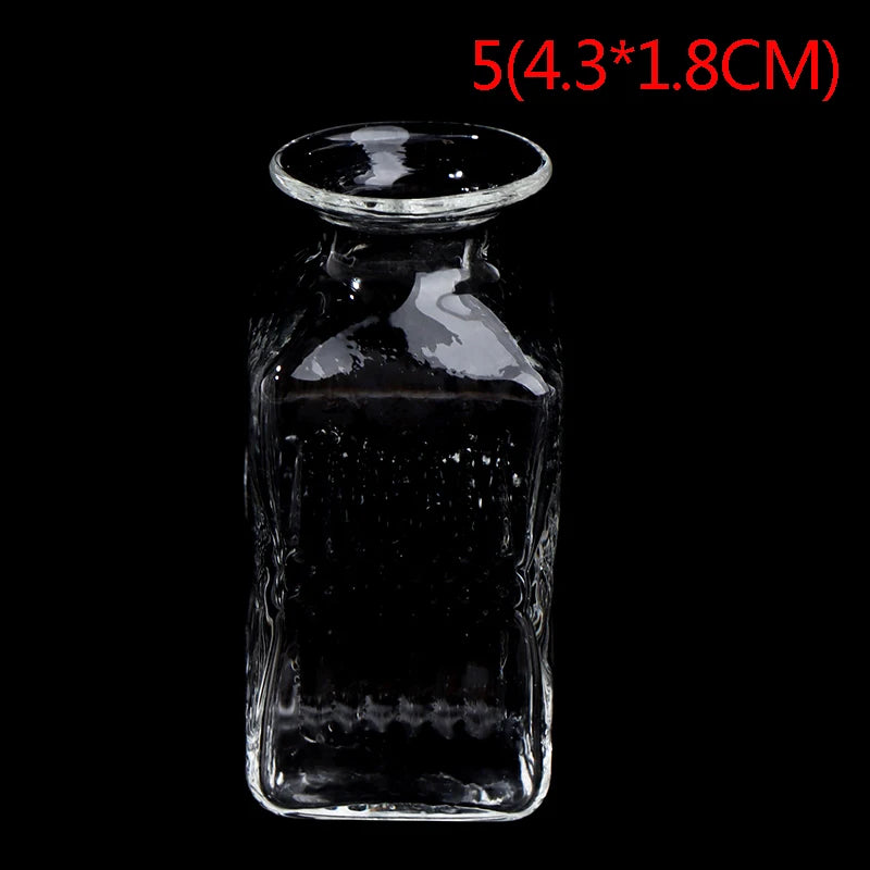 Miniature Glass Vase — Dollhouse & Shelf Decor