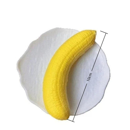Soft Stress Relief Banana Pulp Squishy, Slow Rebound Sensory Fidget Ball for Adults Kids