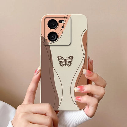 For Xiaomi 13T Pro Case Love Heart Soft Liquid Silicone Camera Protection Back Cover For Xiaomi13T 13TPro Anti Drop Phone Cases