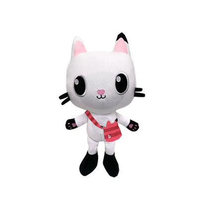 Hot Gabby Dollhouse Plush Toy Mercat Cartoon Stuffed Animals Smiling Cat Car Cat Hug Gaby Girl Dolls Kids Birthday Gifts