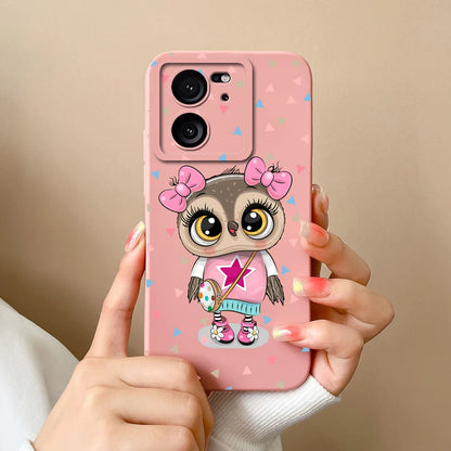 For Xiaomi 13T Pro Case Love Heart Soft Liquid Silicone Camera Protection Back Cover For Xiaomi13T 13TPro Anti Drop Phone Cases