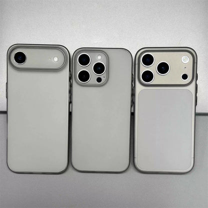 Ultra Thin Matte Translucent Soft TPU Case For iPhone 17 Pro Max Air 16 15 14 Plus 13 12 Button Camera Full Protection Slim Cove
