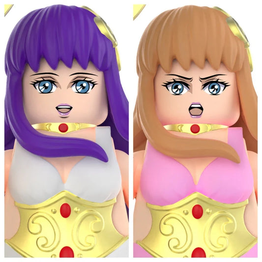 Hot Toys Anime Athena Figures with Intricate Design, Articulated Poses, Collectible Toy Set for Fans & Kids, Ideal Gift