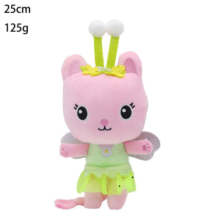 2025 New Style Gabby Dollhouse Plush Toy Mercat Cartoon Stuffed Animals Mermaid Cat Plushie Doll Kids Birthday Christams Gifts