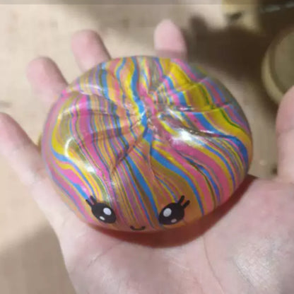 Prank Toy Soft Cute Dumplings Squishy With Steamer Squeezable Squishy Crystal Bun Pinch Food Shape Fidget Sensory Toy Kids Toy