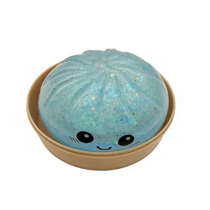 ^Oversized Rainbow Dumpling Squishies Soft Slow Rebound Sensory Squeeze Toy Relief Anxiety Fidget Stress Ball For ADHD Autism