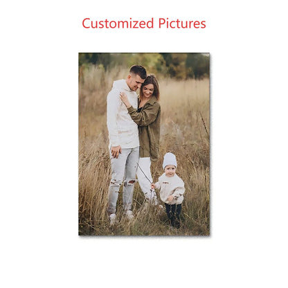 Customizable Canvas Poster With Frame, Customize Your Photo, Perfect Gift For Friends And Family, Wall Art, Home Decor