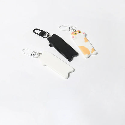 Cute Seeking A Hug Cat Keychains Kawaii Cartoon Animal Backpack Pendants Sweet Car Keychain for Children's Gift