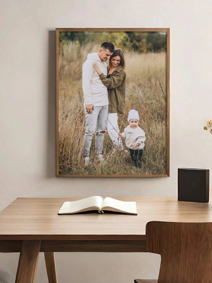Customizable Canvas Poster With Frame, Customize Your Photo, Perfect Gift For Friends And Family, Wall Art, Home Decor