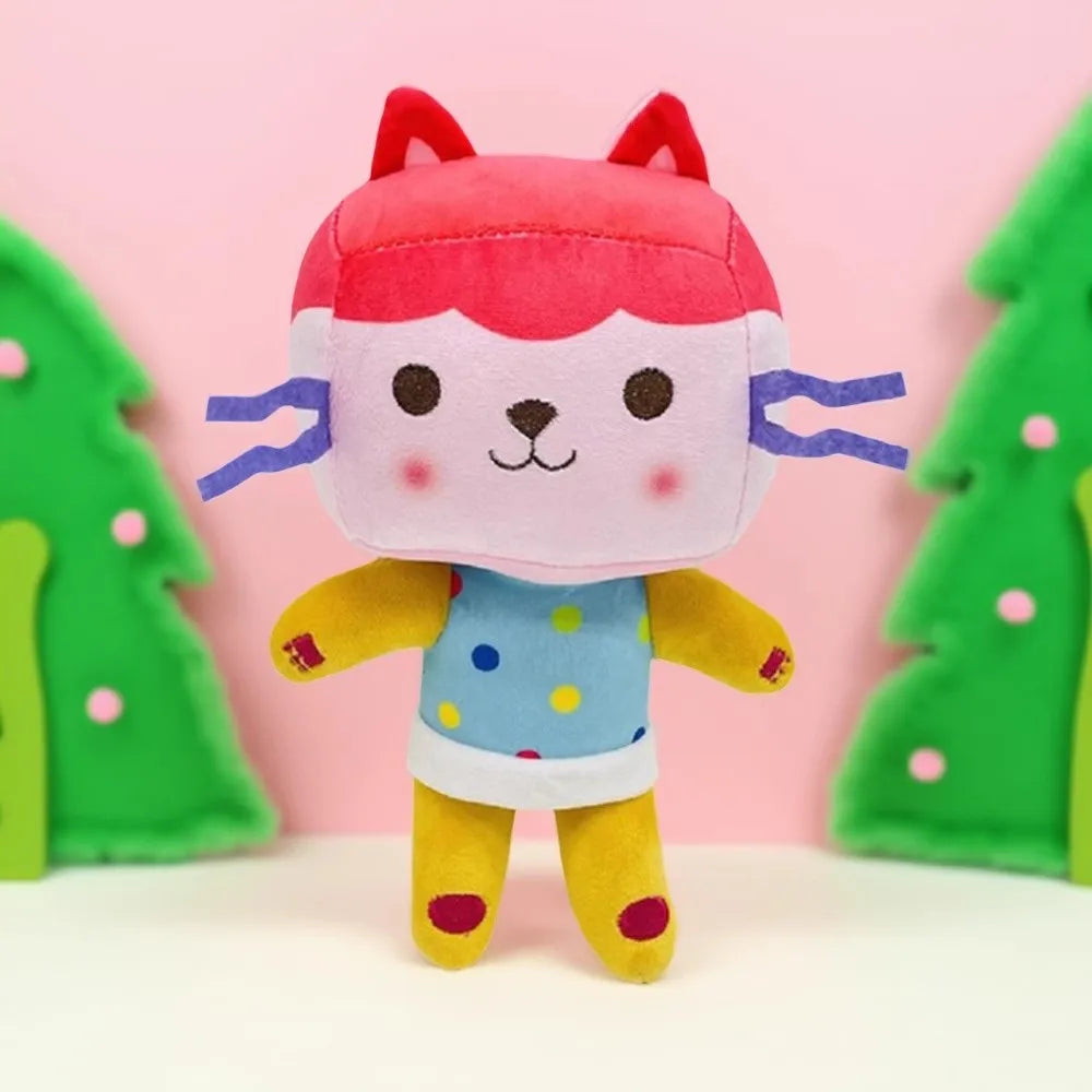 9 new Stlyes Gabby Dollhouse Plush Toy Mercat Cartoon Stuffed Animals Mermaid Cat Plushie Doll Kids Birthday Christams Gifts