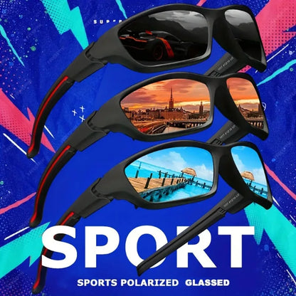 1/3pcs Advanced Cool Fantasy Surround Fashion Glasses,Men's and Women's Outdoor Sports,Cycling,Fishing,Hiking Sunglasses