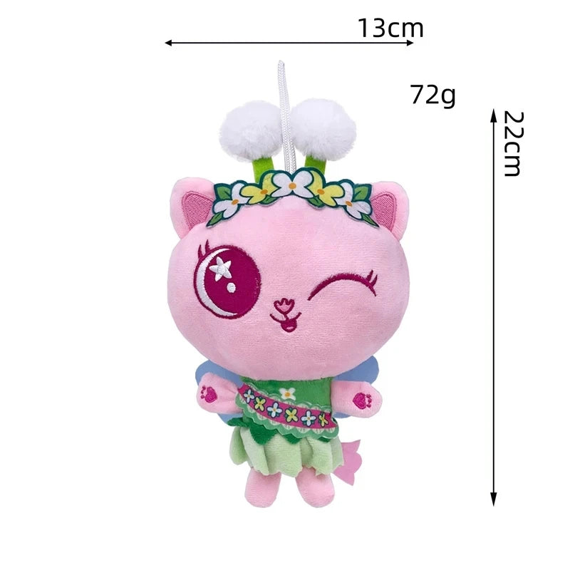 New Gabby Dollhouse Plush Mercat Pandy Paws Mermaid Kitty Fairy Catrat Cakey Car Cat Baby Box Plushie Stuffed Doll Fans Kid Gift