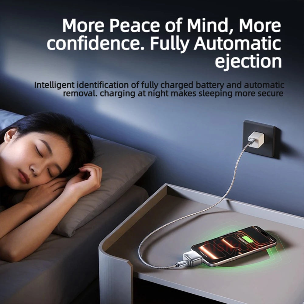 KUWAJIA KH-51 140W Fast Charging Power Disconnector Full Charge Auto Pop Separator for Mobile Phone Tablet