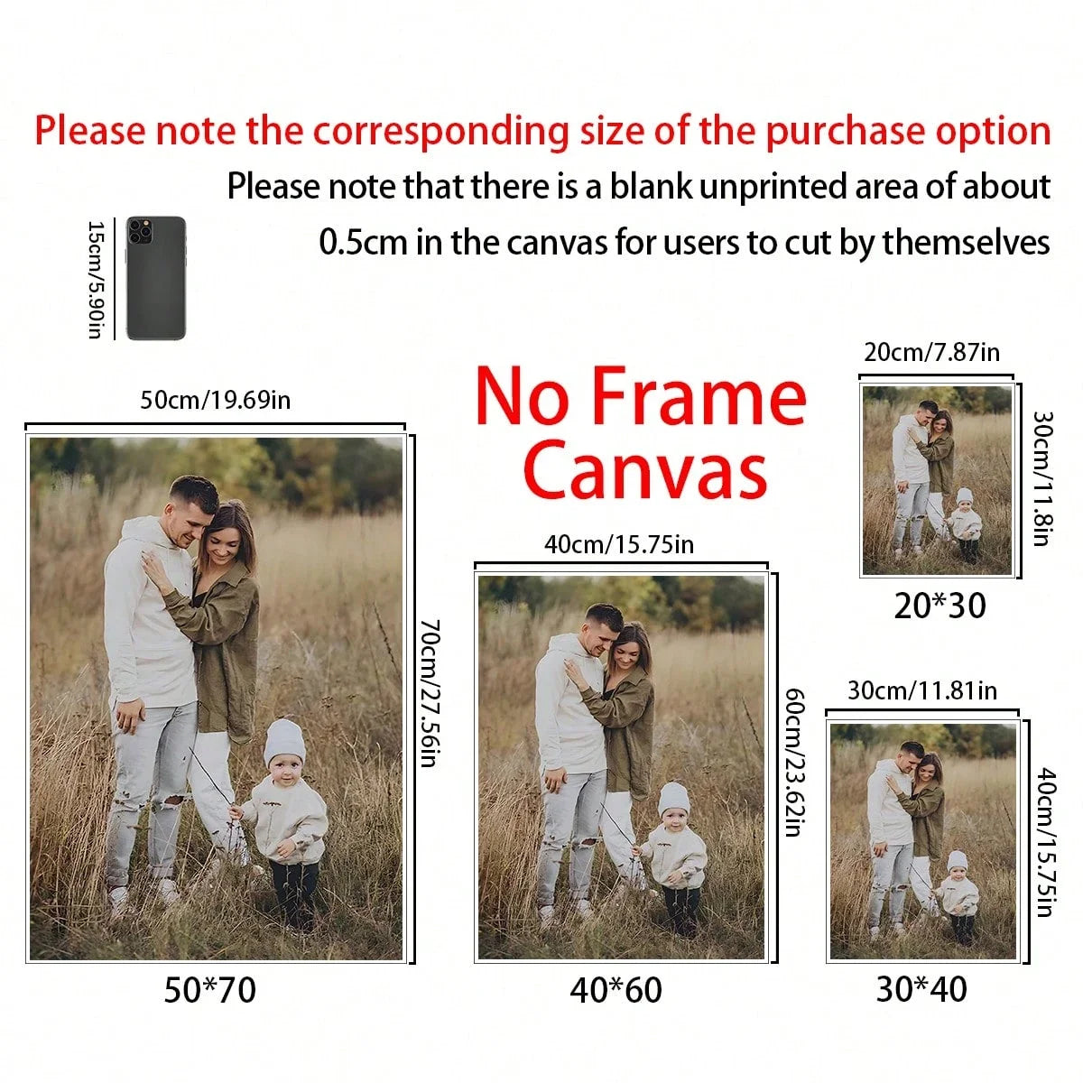 Customizable Canvas Poster With Frame, Customize Your Photo, Perfect Gift For Friends And Family, Wall Art, Home Decor