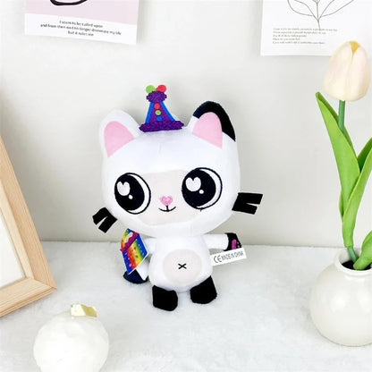 New Gabby Dollhouse Plush Mercat Pandy Paws Mermaid Kitty Fairy Catrat Cakey Car Cat Baby Box Plushie Stuffed Doll Fans Kid Gift