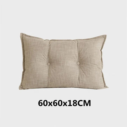 60CM Creativity Modern Headboard Cushion Living Room Sofa Backrest Lumbar Soft Bag Pillow Bedroom Reading Pillow Tatami Cushion