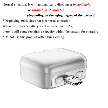 For Type-C Devices AI Intelligence Full Charge Auto-Disconnect Charging Adapter 140W Fast Charge Safety Separator Automatically