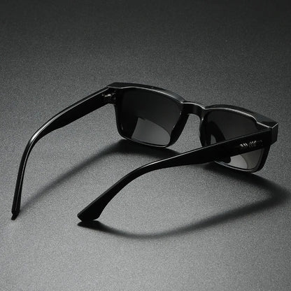 Quality Men Square Polarized Sunglasses Men Metal Core Sun Glasses Travel Hiking Beach Fishing Eyewear UV400 Gafas De Sol