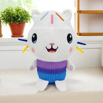 9 new Stlyes Gabby Dollhouse Plush Toy Mercat Cartoon Stuffed Animals Mermaid Cat Plushie Doll Kids Birthday Christams Gifts
