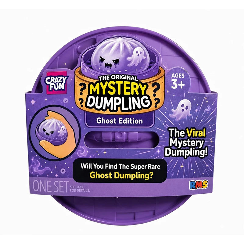 Halloween Bun Squeezing Toy Hidden Version Ghost Dumpling Squishy Mystery Box Soft Elastic Squeeze Sensory Fidget Anxiety Relief