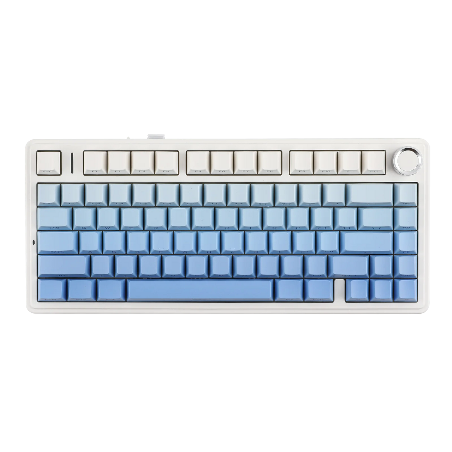 EPOMAKER X AULA F75 75% ANSI Hot-Swap Gasket Bluetooth 5.0/2.4G Wireless/Wired Mechanical Keyboard PBT Keycaps for Mac/Win