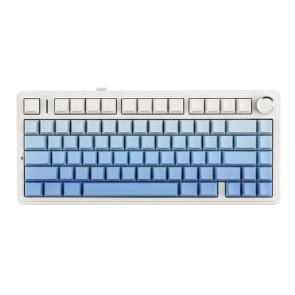 EPOMAKER X AULA F75 75% ANSI Hot-Swap Gasket Bluetooth 5.0/2.4G Wireless/Wired Mechanical Keyboard PBT Keycaps for Mac/Win
