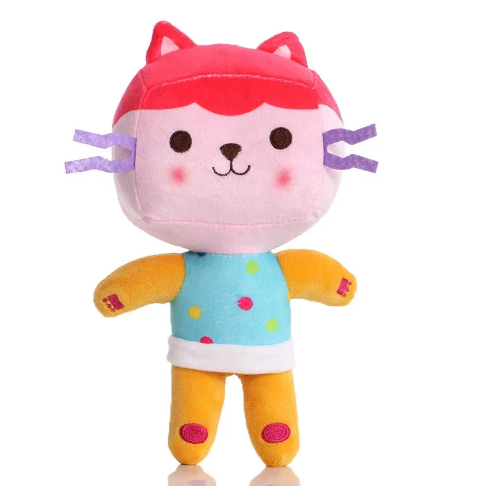 Gabby Dollhouse Plush Toy Mercat Cartoon 8 Styles Animal Mermaid Cat Soft Stuffed Doll Kids Birthday Christmas Gifts