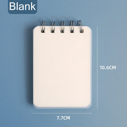 200 Page Line Mini Pocket A7 Diary Notebook To Do Notepad Office Accessories Notebook Acessórios Word Blank Grid Diary
