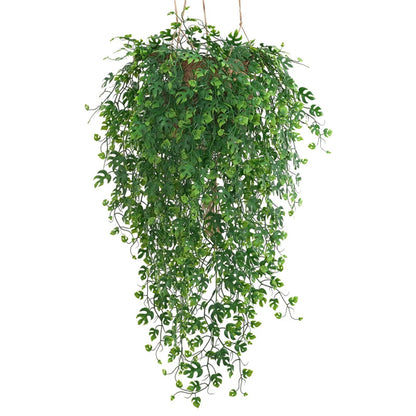 Artificial ivy Plants Plastic Leaf Wedding New Year Christmas Party for Home Room Balcony Garden Office desk Decoration supplies