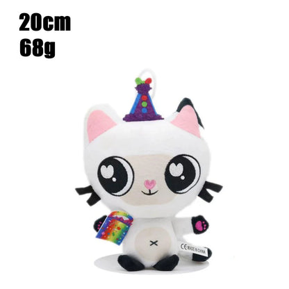 2025 New Style Gabby Dollhouse Plush Toy Mercat Cartoon Stuffed Animals Mermaid Cat Plushie Doll Kids Birthday Christams Gifts