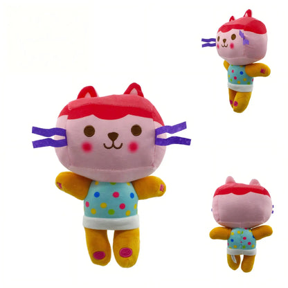 Animals Plush Gabby Dollhouse Lovely Plush Gaby Toy Plush House Cat Doll Cartoon Stuffed Animals Mermaid Cat Plushie Dolls Kids